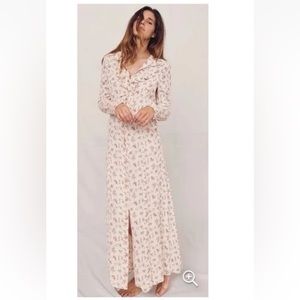 Christy Dawn Floral Long Sleeve Maxi Dress